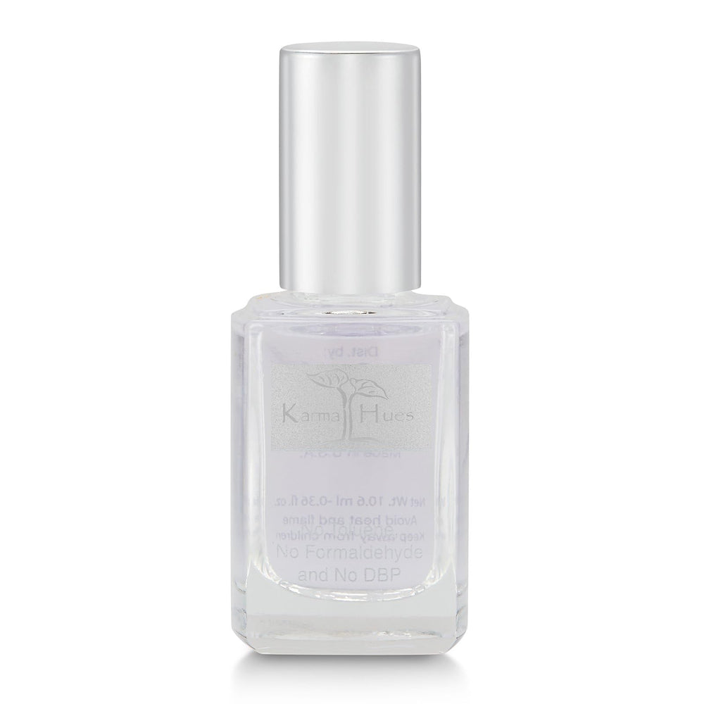 karma organic 2 en 1 base y capa superior para uñas con acabado suave