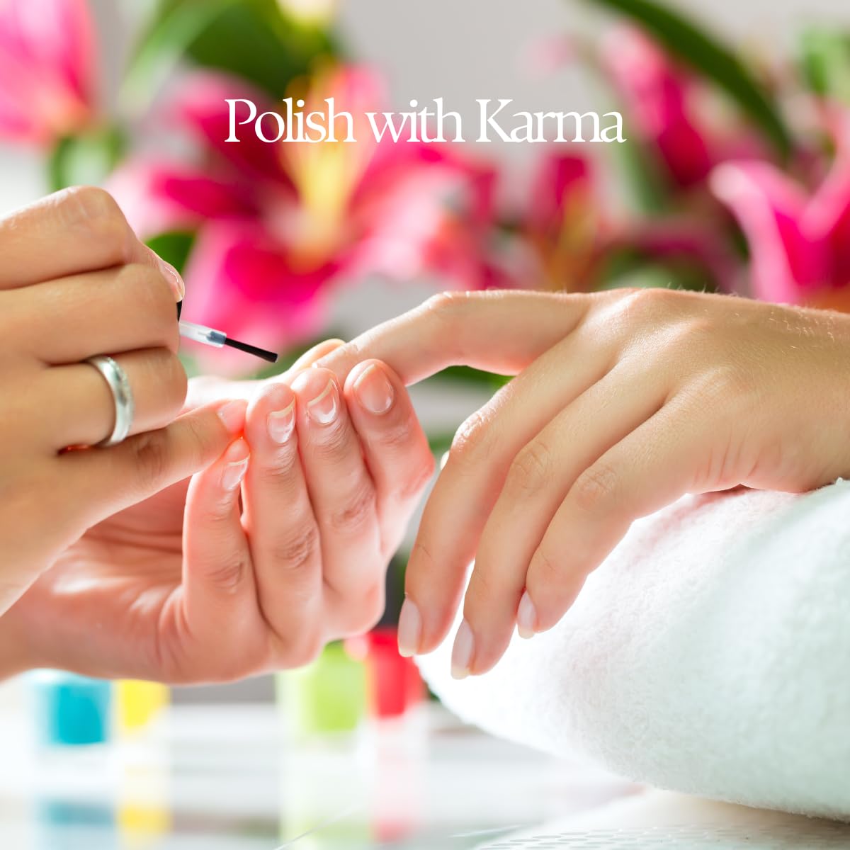 karma organic cuida y suaviza cutículas para manicura