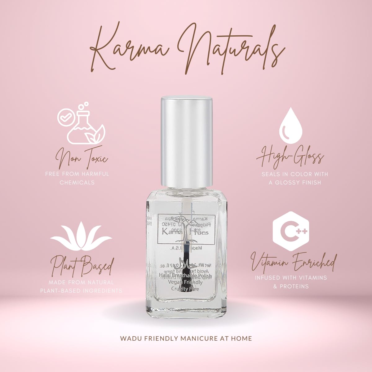 Karma Organic Nail Polish libre de crueldad y vegano, opción ética para uñas