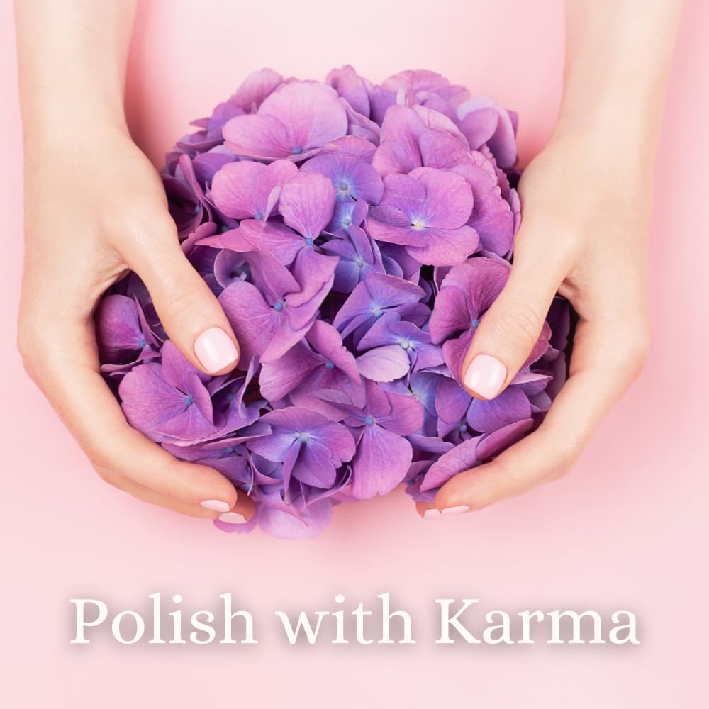 Karma Organic Nail Remover nails after use feel moisturized.