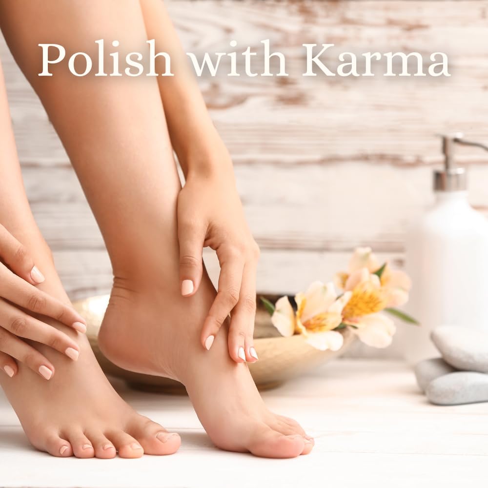 Karma Organic Remover Esmalte Sin Olor - aceite de soja cuida las uñas