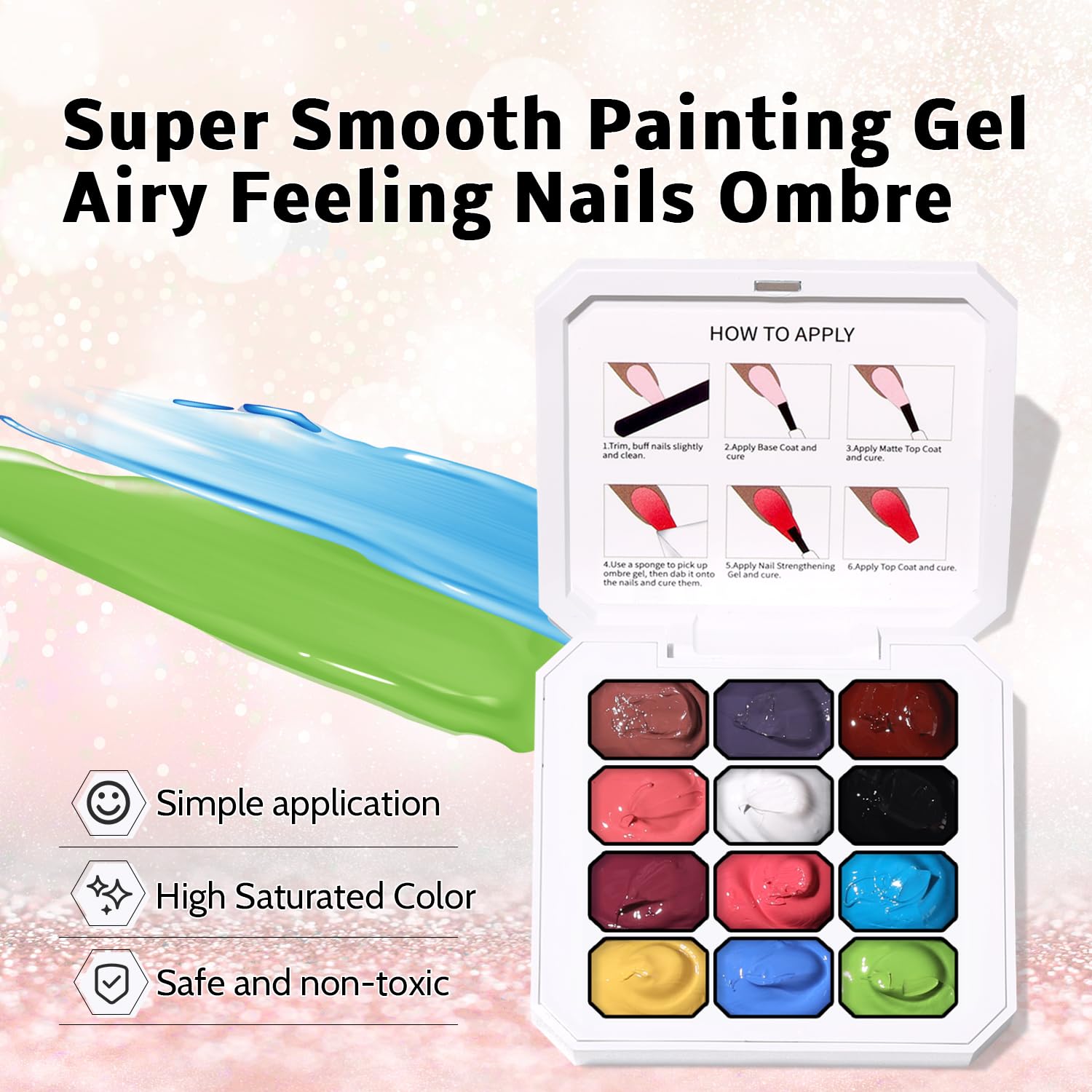 Karroy dibujo arte uñas con pincel, opciones creativas para tus diseños.