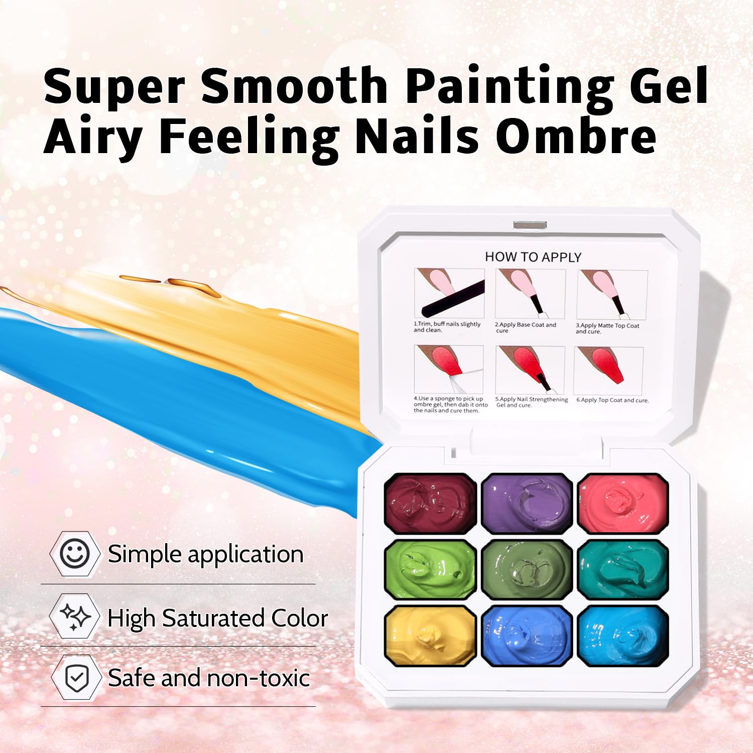 Arte de uñas Karroy con pinceles y puntos, expresión creativa fácil.