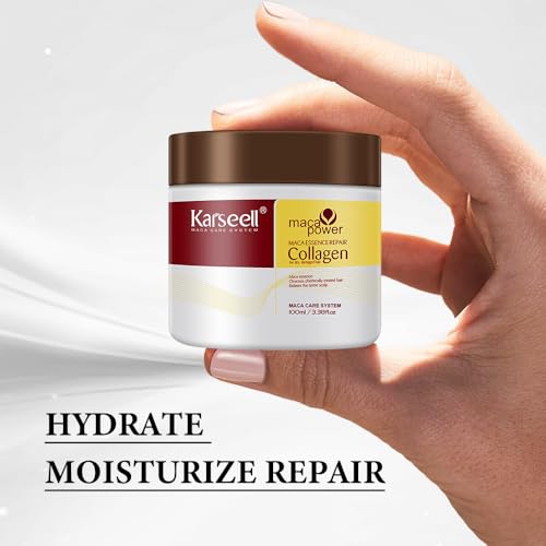 Karseell aceite de argán, nutrición profunda para cabello seco.