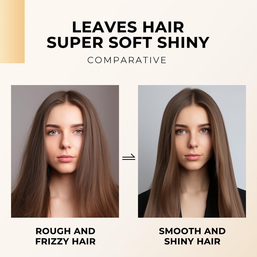Aplicación diaria con Karseell, cuidado eficiente del cabello.