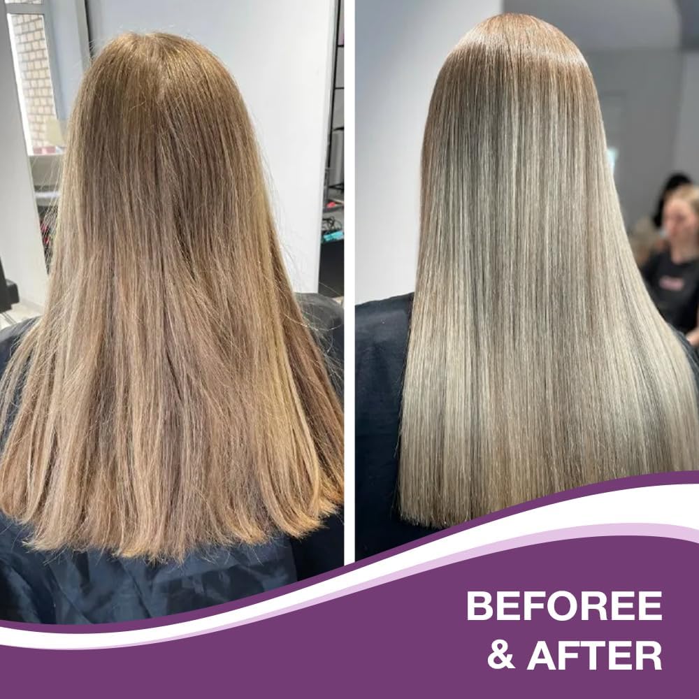 Karseell Maca Power – cheveux blond/gris avec effet éclat et neutralisation des reflets