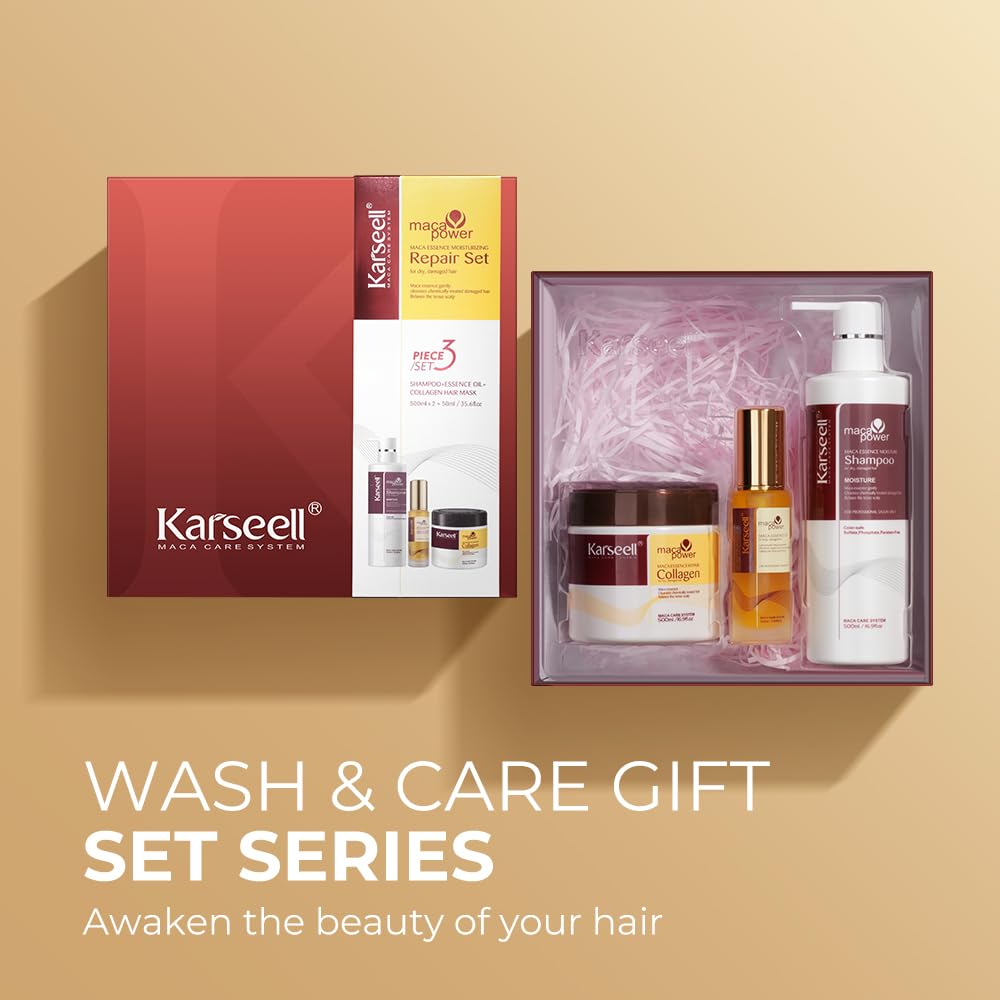 Karseell Set de cuidado capilar para cabello seco