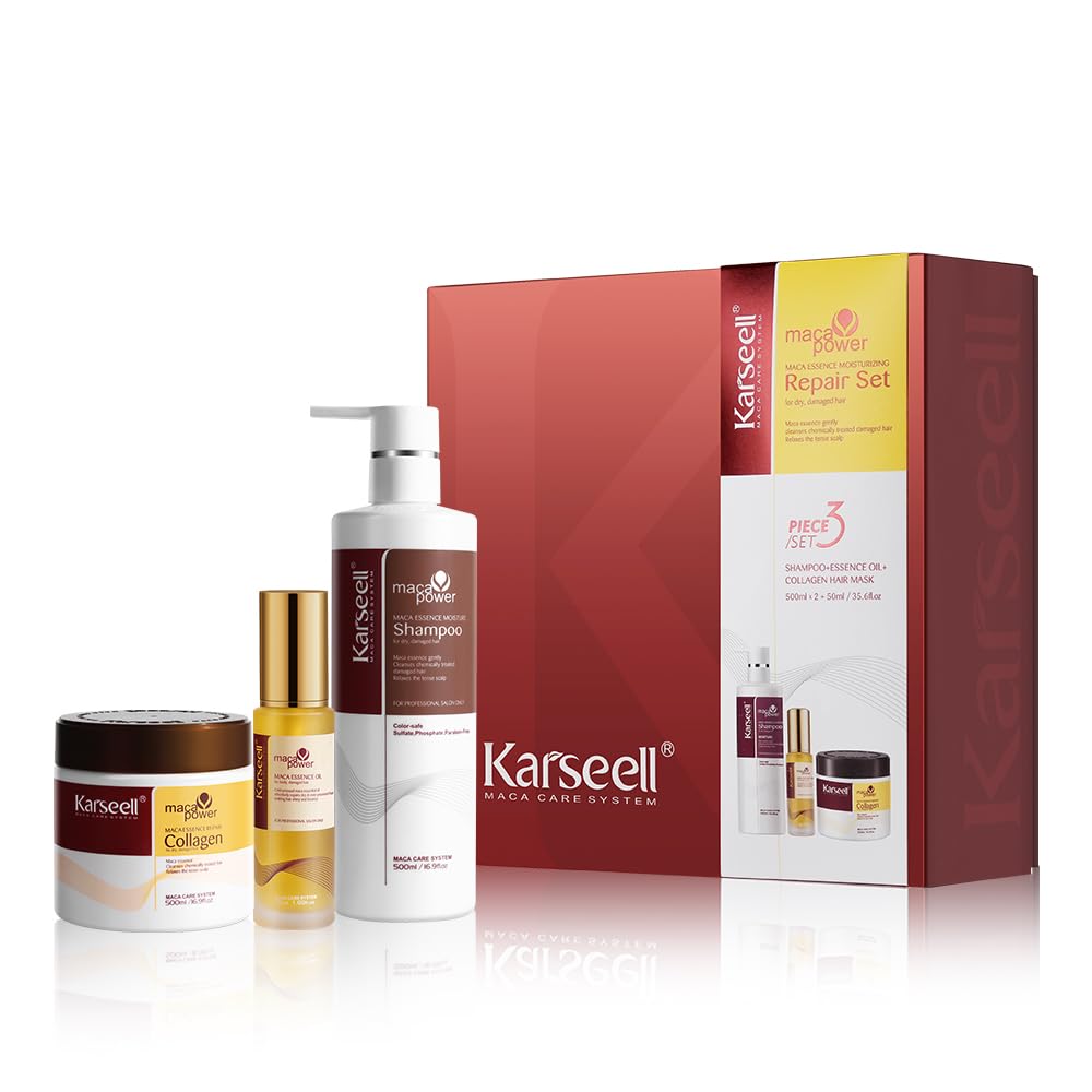 Karseell Mascarilla de Colágeno para reparación profunda del cabello