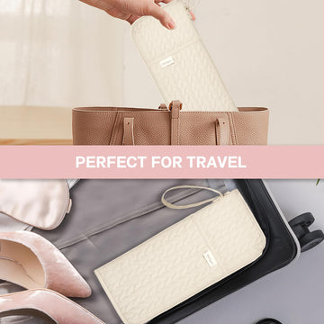 KarSyon estuche ligero para viaje y salón, fácil de transportar