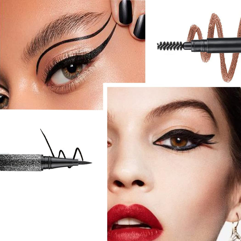 KARUIZI eyeliner precision tip helps create clean lines and definition.