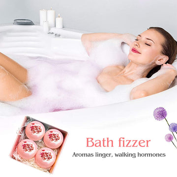 KASTU bombas de baño con aceites esenciales para piel suave