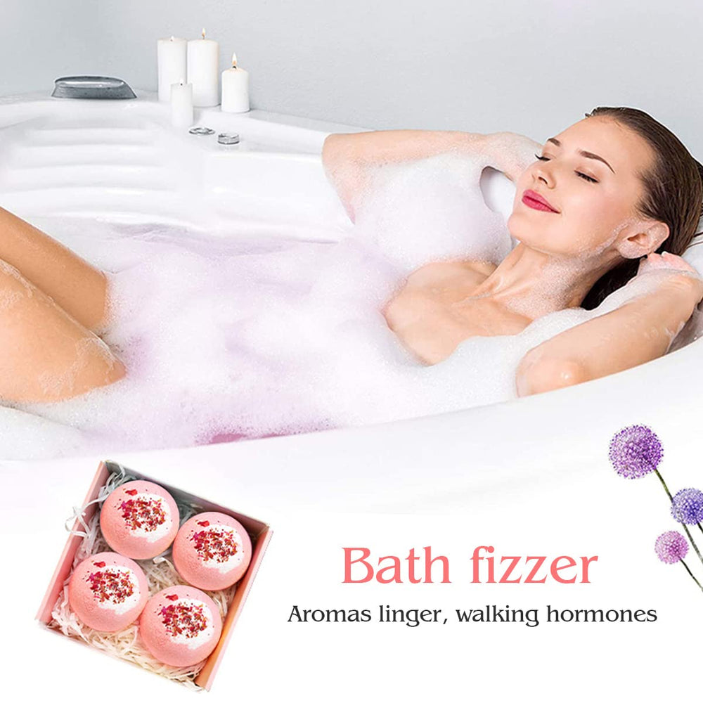 KASTU bombas de baño con aceites esenciales para piel suave