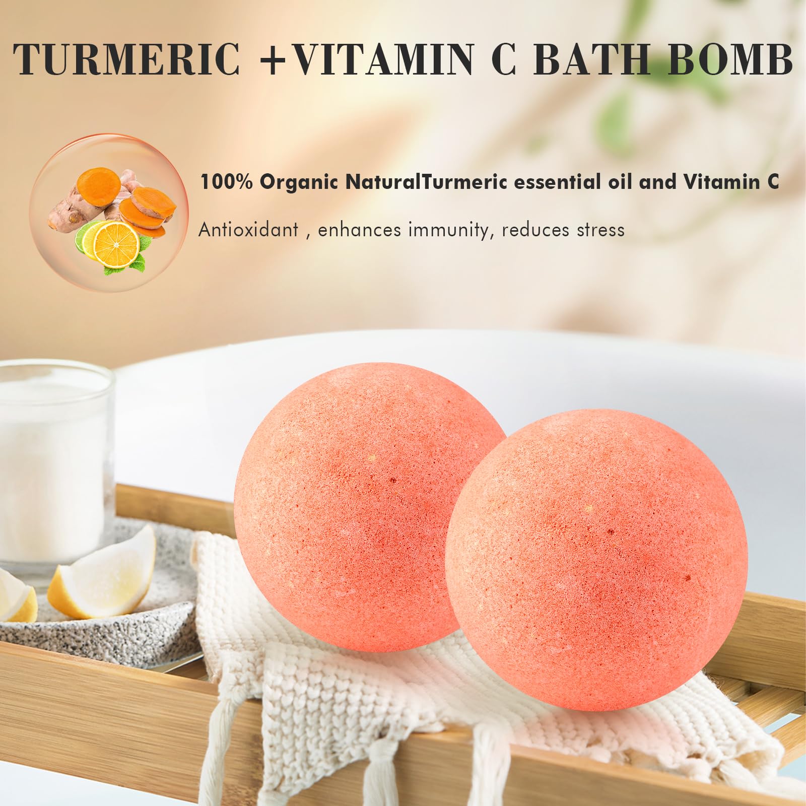 Kastu bombas de baño limón vitamina C, piel nutrida y fresca