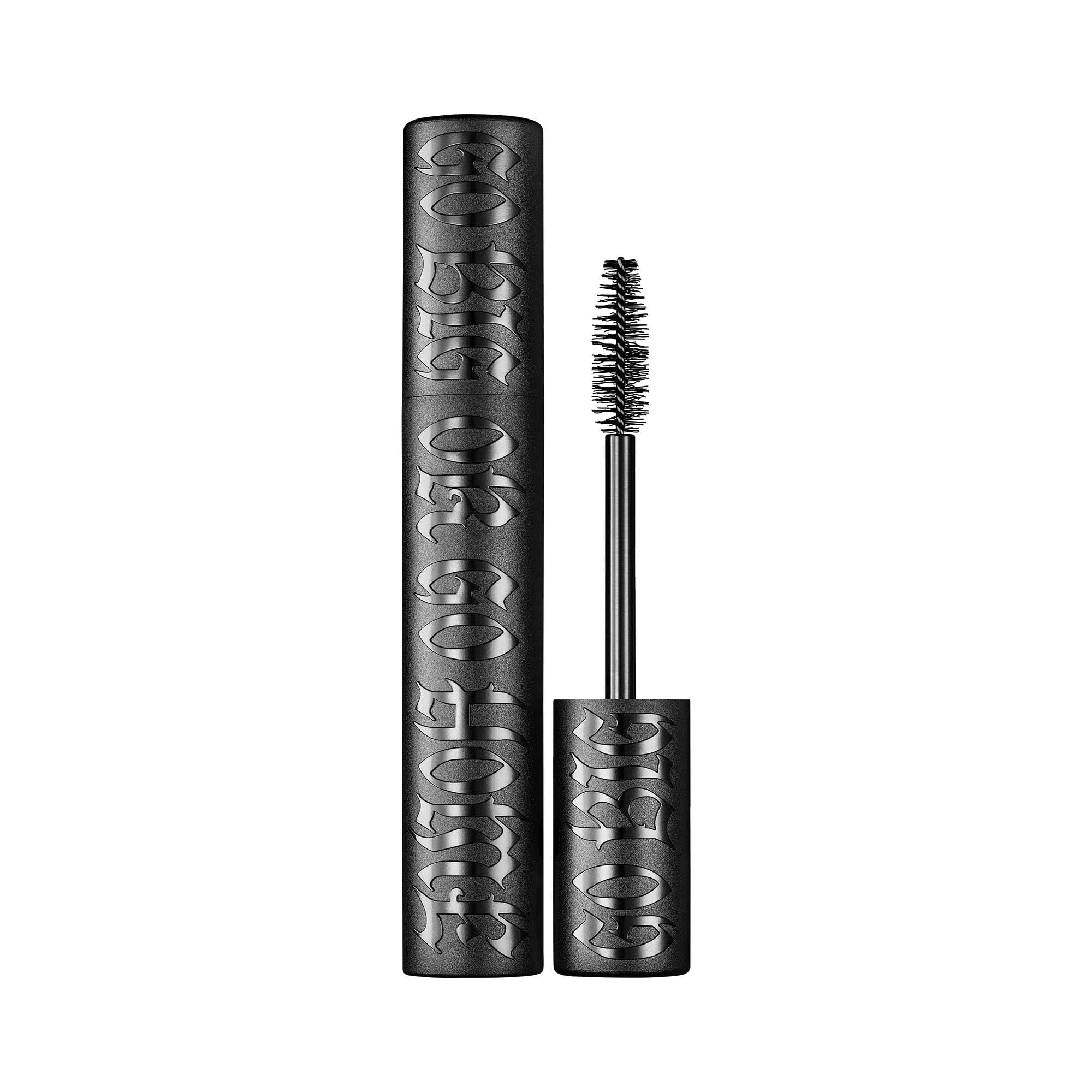 Kat Von D Go Big or Go Home, brocha ondulada, volumen intenso y cobertura esponjada.