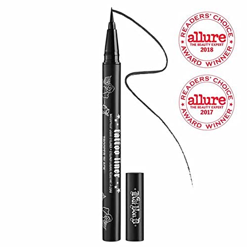 Kat Von D Tattoo Liner Trooper Black tip for precise linework.