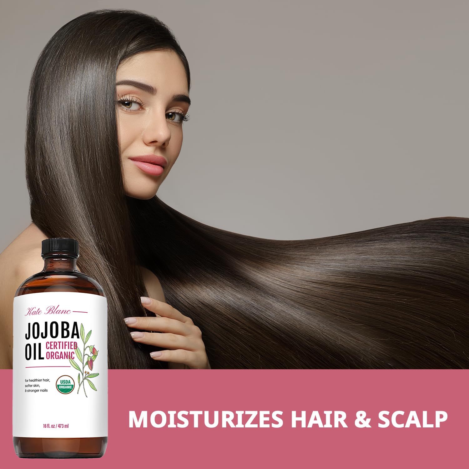 Cuidado de la barba con aceite de jojoba Kate Blanc