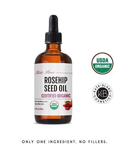 Kate Blanc Cosmetics Aceite Rosa Mosqueta – parte de la rutina diaria para piel más suave.