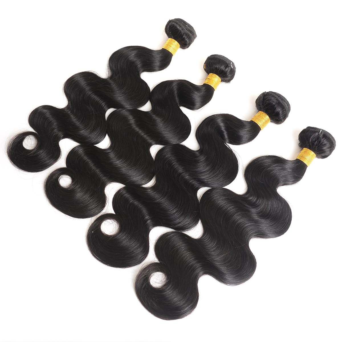 Katspon conjunto de 4 piezas, ondas suaves, sin enredos