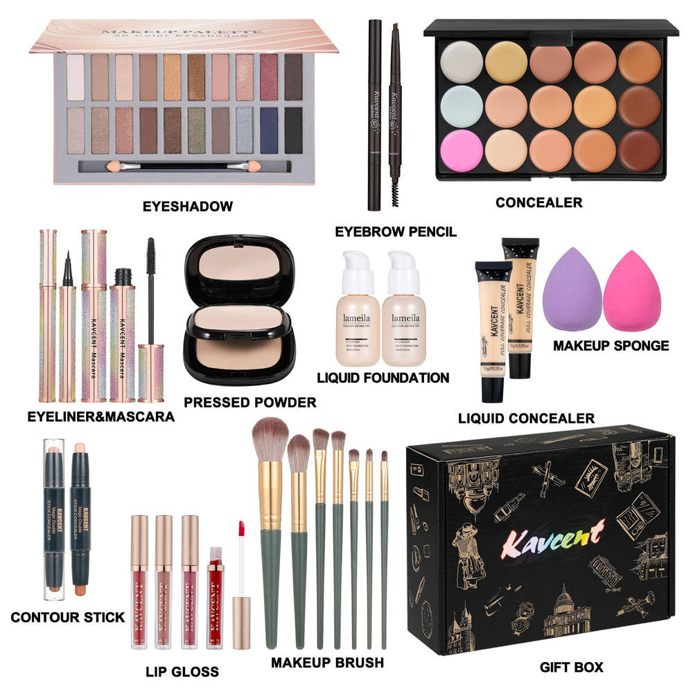 KAVCENT base maquillaje tono natural para cobertura uniforme y suave