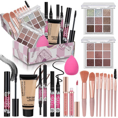 KAVCENT conjunto maquillaje adolescentes: paleta de sombras para looks versátiles y modernos.