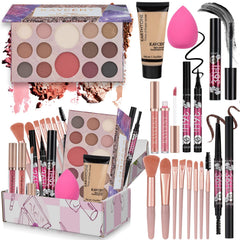 KAVCENT set de maquillaje: paleta para crear looks versátiles y duraderos.