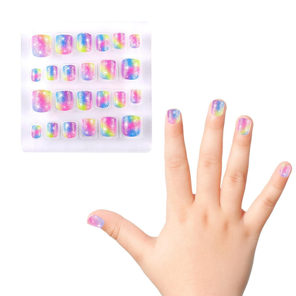 Kawyehu Uñas para Niños empacado en 3 cajas, regalo perfecto.