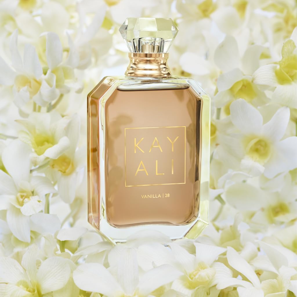 KAYALI Vanilla 28 frasco-atomizador, aroma cálido ideal para uso diario.