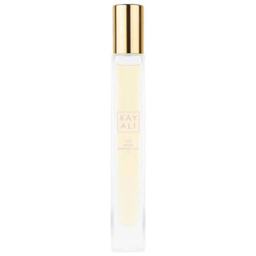 KAYALI Yum Boujee Marshmallow 81 travel spray bottle ready for on-the-go fragrance for daily wear.