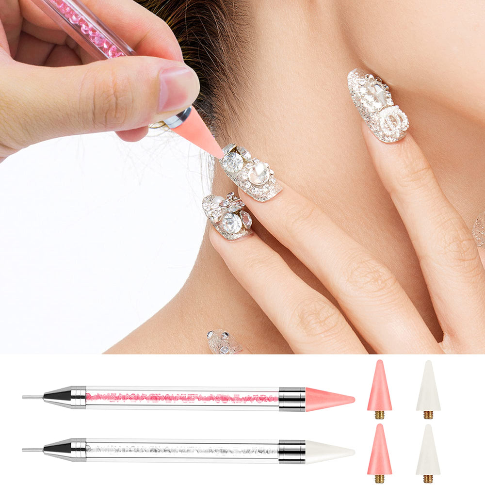Kaychan puntas de wax extra para sesiones de manicura prolongadas.