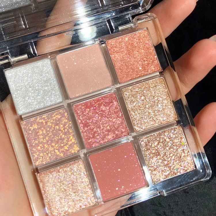 Kayswang paleta 9 tonos para diario y eventos entre mate y brillo