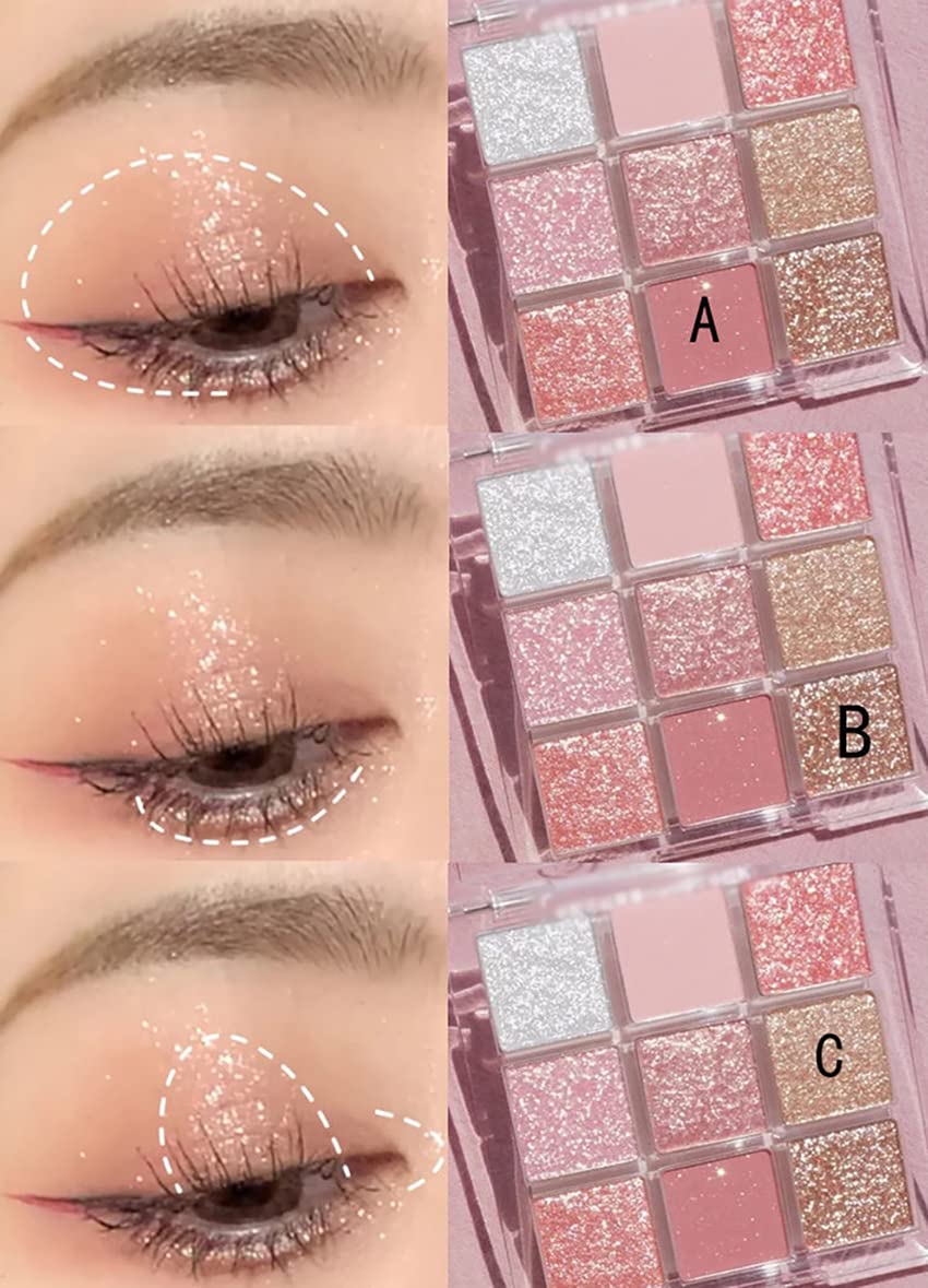 Kayswang paleta sombras crema con pigmentos intensos para difuminado preciso