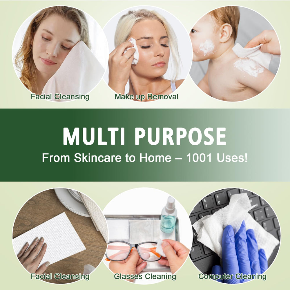 KeeiZoes toallas faciales multiusos para hogar y viaje