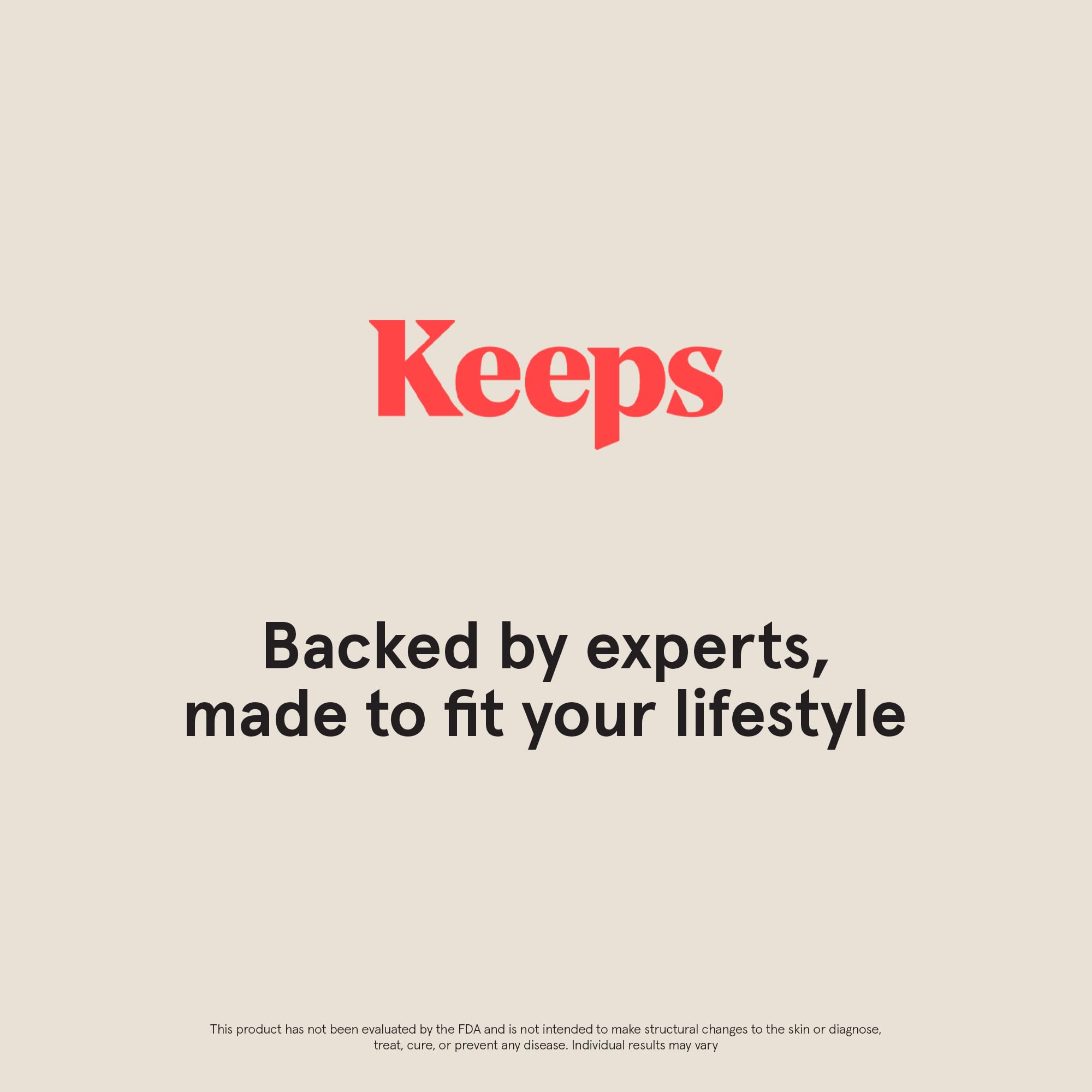 Keeps kit dúo: solución completa para cuidado capilar diario