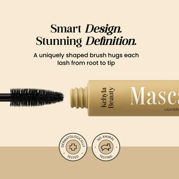 Kehlya Beauty Mascara retirada suave que cuida pestañas frágiles