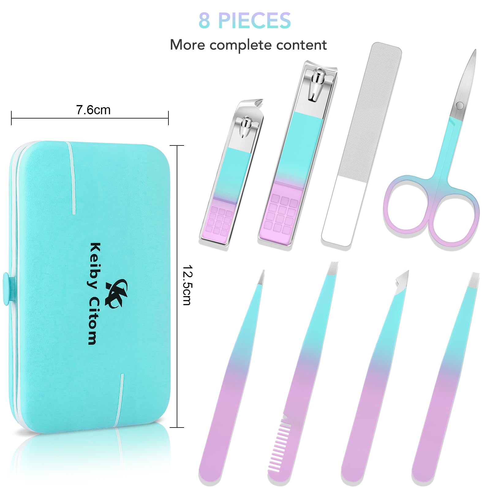 Keiby Citom corta uñas palanca ergonómica para control preciso