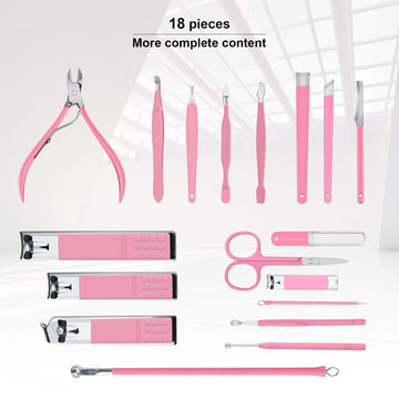 Cuchara espiral para oreja Keiby Citom rosa; limpieza delicada.