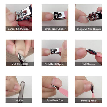 Mini corta uñas para niños Keiby Citom rosa; seguridad y precisión.