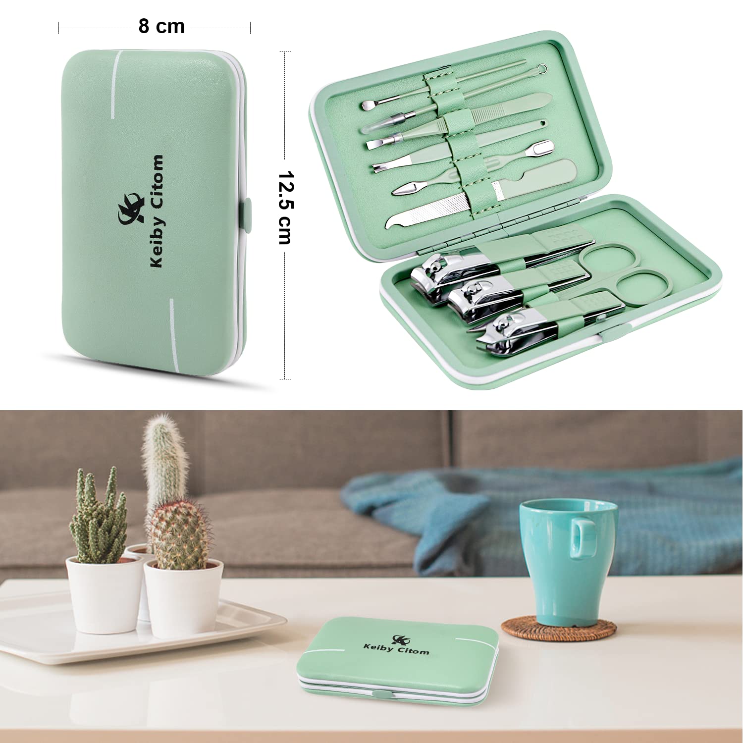 Tijeras para pies Keiby Citom con corte cómodo y seguro.