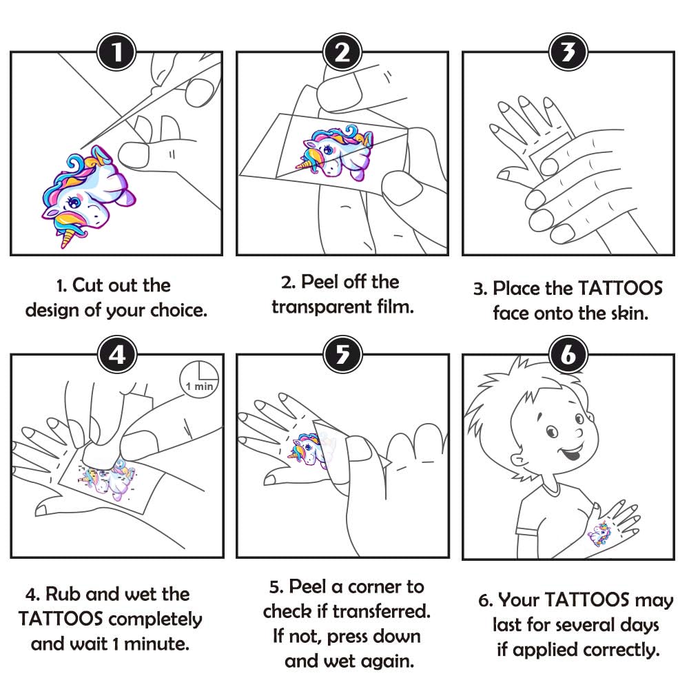Keikihipa tatuajes de circo, colores vivos para actividades creativas