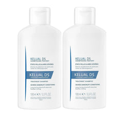 KELUAL DS Anticaspa botella, cuidado del cuero cabelludo con tratamiento prolongado.