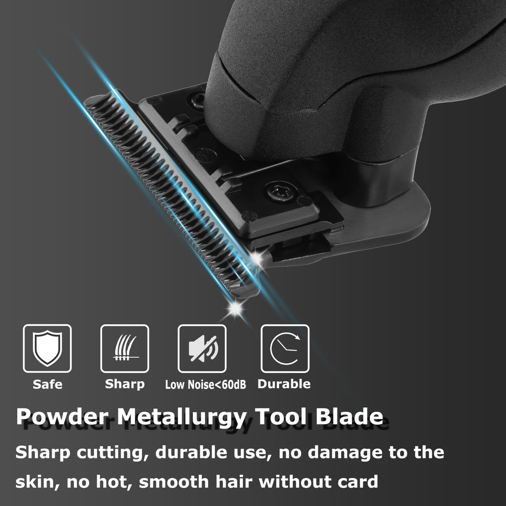 Kemei 2293: motor potente y silencioso para cortes suaves.