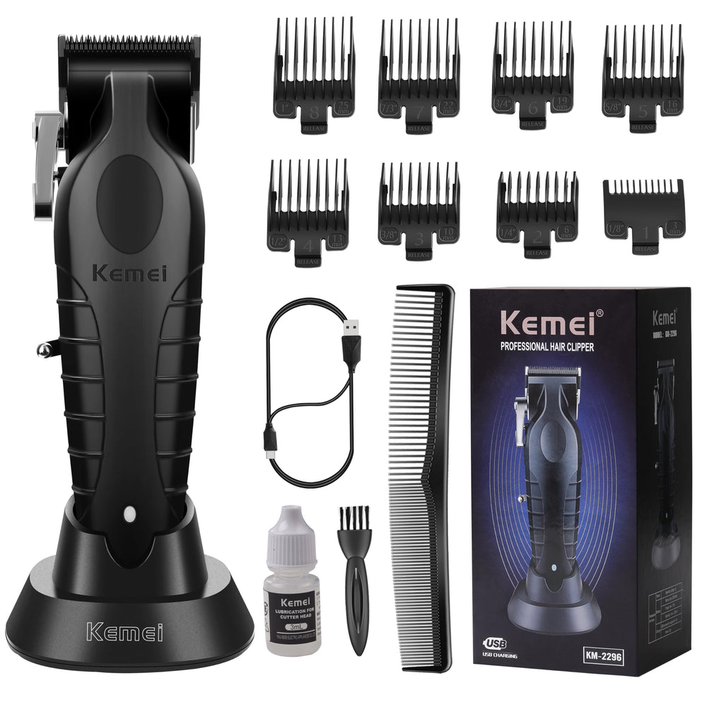 KEMEI 2296 cortapelos profesional con cable e inalámbrico para casa