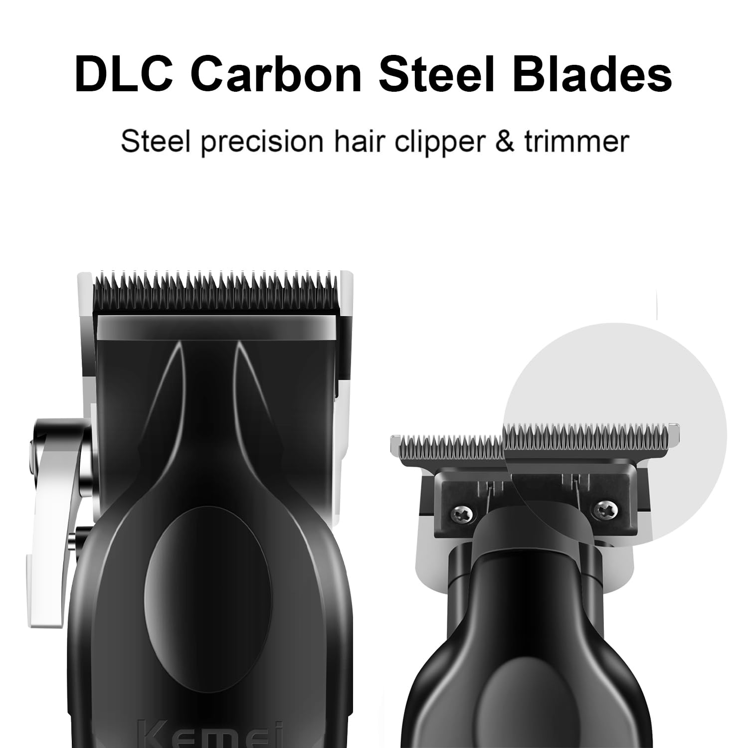 KEMEI accesorios de corte con guías para longitudes variables.