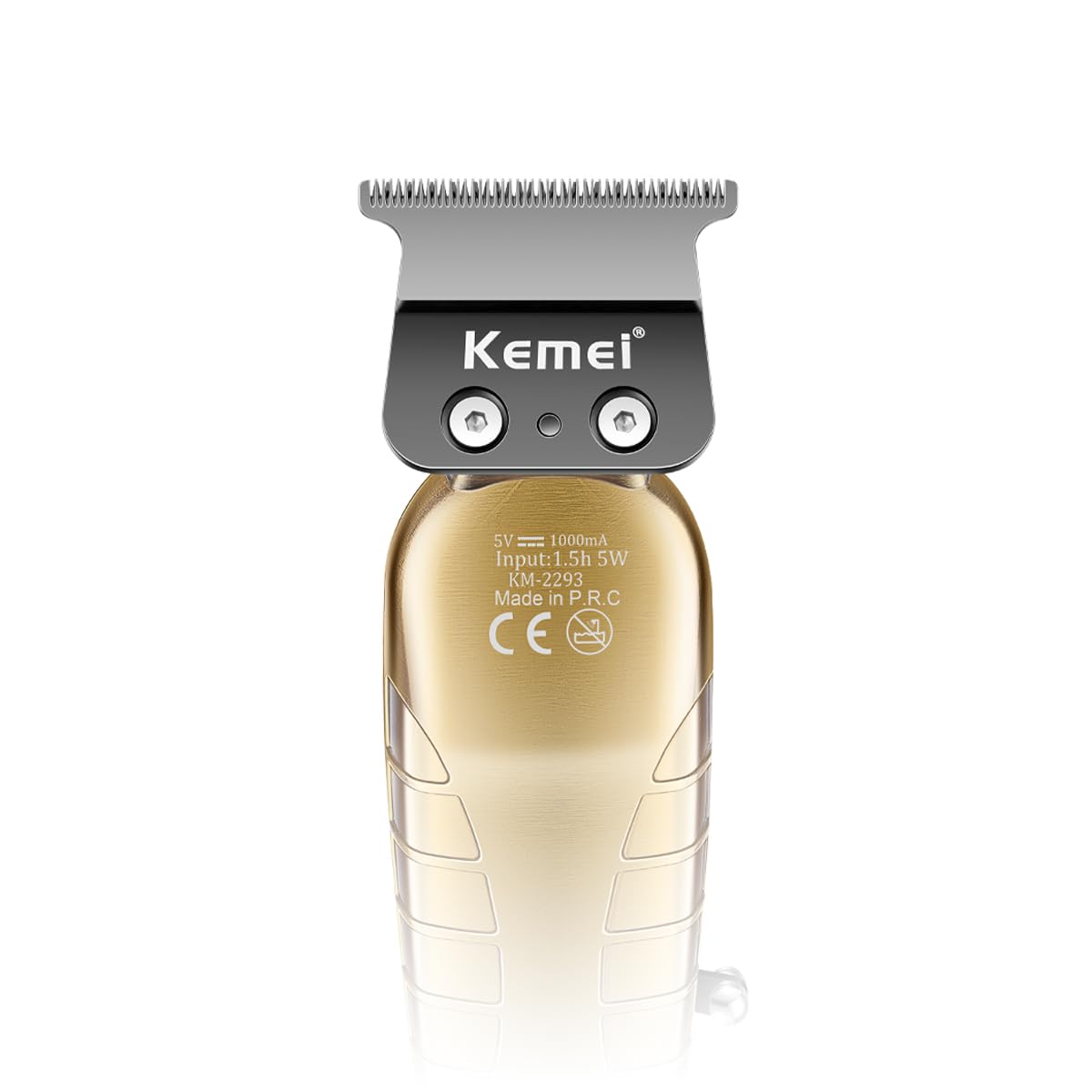 KEMEI 2293: corte nítido para barba y patillas.