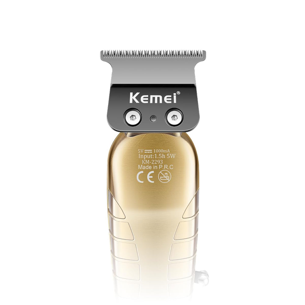 KEMEI 2293: corte nítido para barba y patillas.