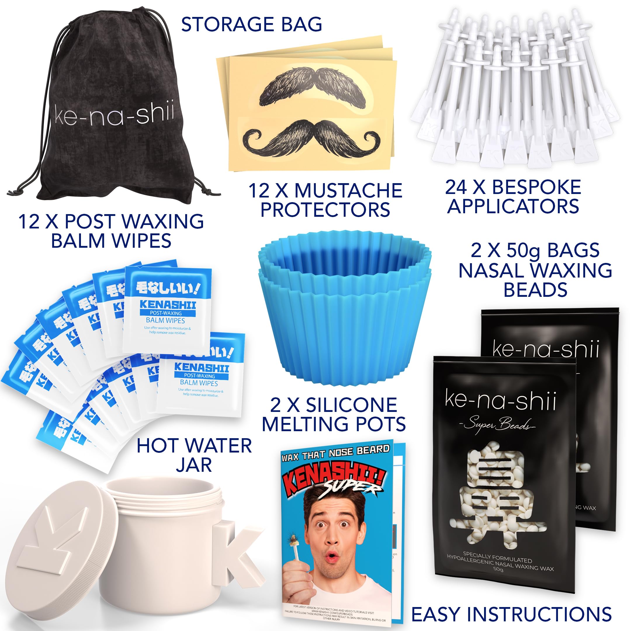 KENASHII bolsa de almacenamiento para guardar todos los accesorios.