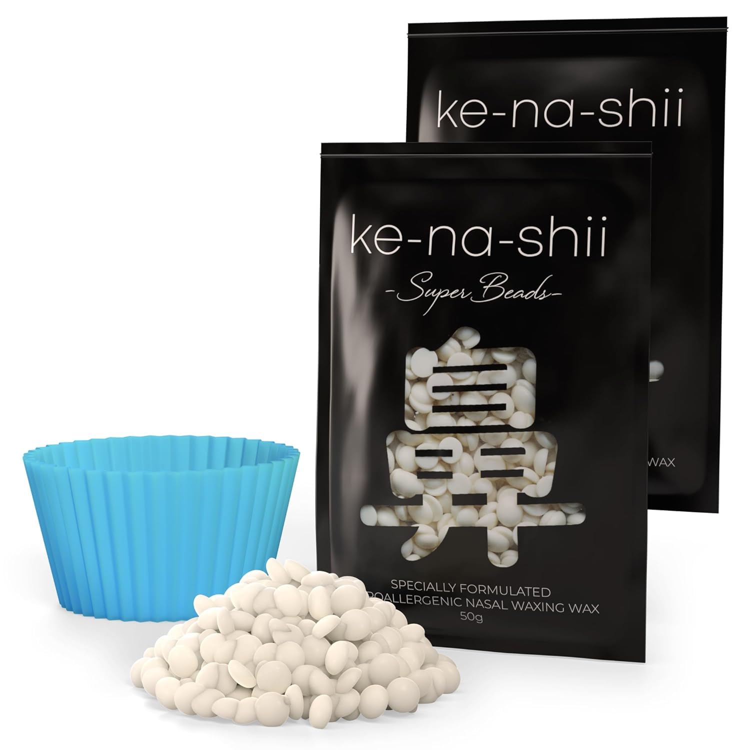 Kenashii Super Beads: olla de derretido para cera nasal, uso cómodo