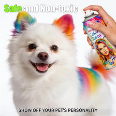 KENINA color púrpura que dura todo el día y se quita con champú.