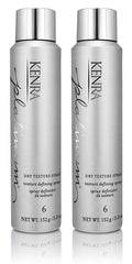 Kenra Platinum texturizante seco, botellas visibles para mejorar textura y volumen.