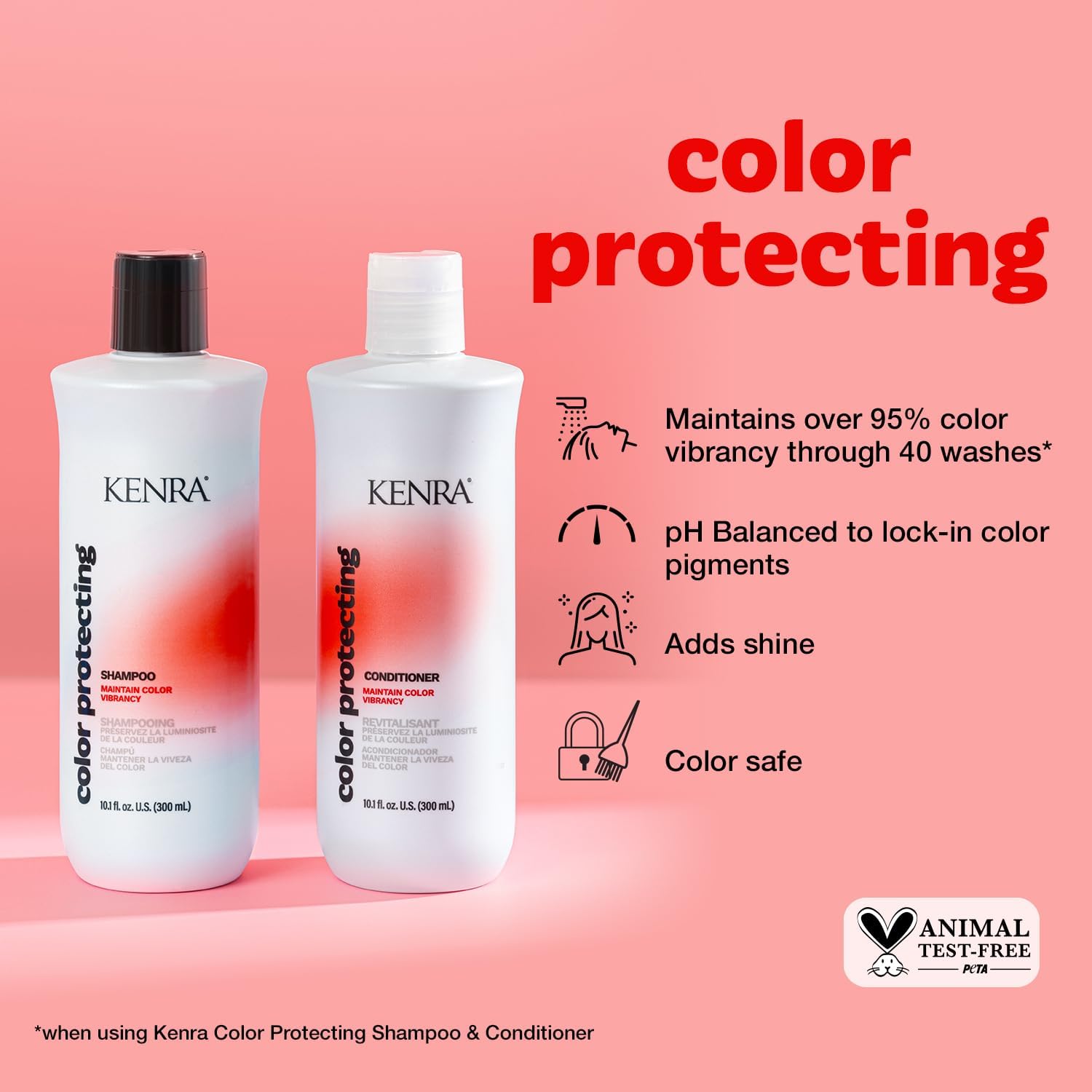 Kenra acondicionador protector de color, tubo con textura suave